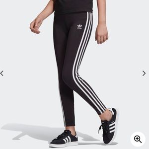 Three stripe adidas leggings